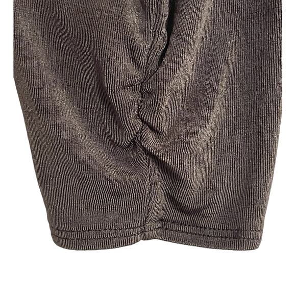 Chico's Travelers Women's Charcoal Gray Cascading Open Front Cardigan Size Small - Picture 5 of 8